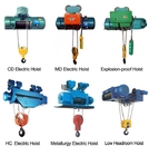Remote Control M3 1 Ton Electric Wire Rope Hoist 6m Lift Height