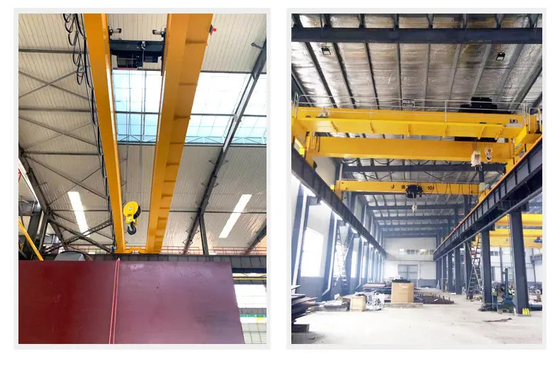 5-75t European Overhead Crane Double Beam Eot Crane VVF Frequency Inverter Control