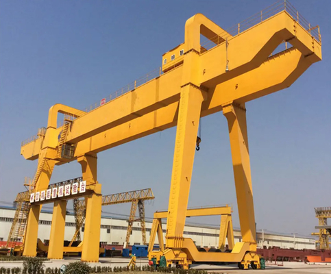 Motorized Travelling Double Girder Gantry Crane 40 Ton 50 Ton