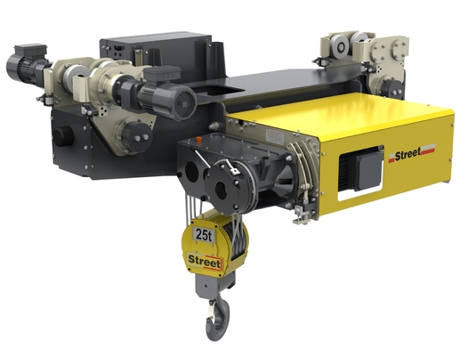European Type 10ton Wire Rope Electric Hoist For Low Headroom Workshop