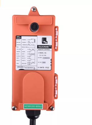 F21-E1B AC36V DC12-24V 6 Button Universal Industrial Wireless Remote Control For Hoist