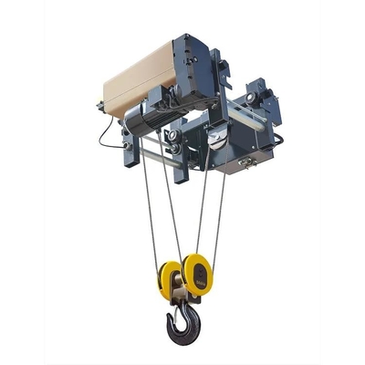 20ton Double Girder Overhead Crane Low Headroom European Type Wire Rope Hoist