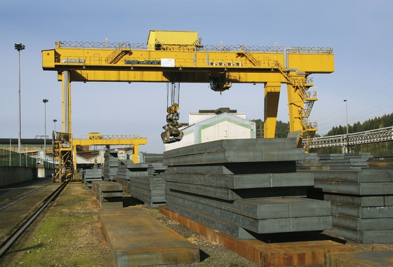 32 Ton Marble Electric Double Girder Portal Gantry Cranes Mg Model