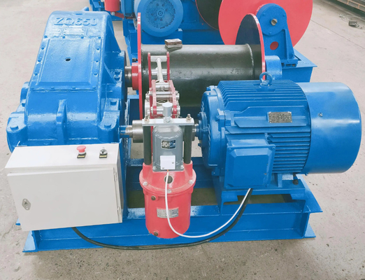 1t - 10t Slow Speed Customized Wire Rope Electric Winch JM Model ISO Certification