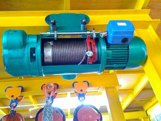 CD Model Electric Wire Rope Hoist 1 Ton For Jib Crane Using