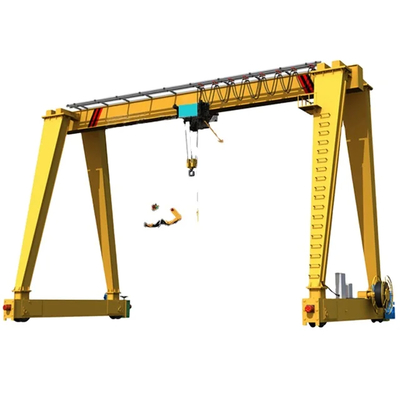 Remote Control Single Girder Gantry Crane 1-20t Lifting Capacity