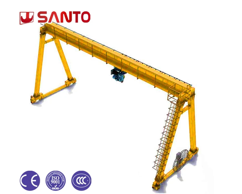 Cabin Control Movable Gantry Crane 3 Phase 1-20t