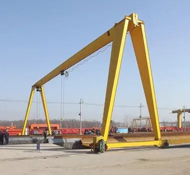 A3-A5 Single Beam Gantry Crane Single Or Dual Speed Motor Frequency Conversion Motor