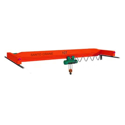 Ceiling Mounted Single Girder Overhead Crane 1-32t Lifting Capacity Pendant Control 20m/min Craning Speed