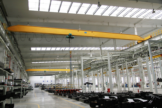 OEM 5 Ton Single Girder Overhead Crane 13-31.5M Span Overhead Hoist