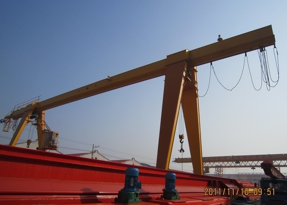 High Site Utilization Rate Single Beam Gantry Crane 20t For Warehouse