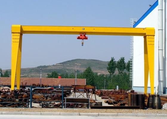 30 Ton 12M To 30M Span A3 Single Girder Gantry Crane Wide Adaptability