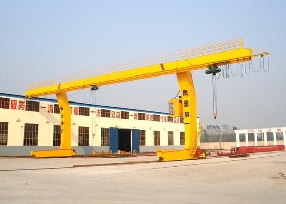 16 Ton L Type Mobile Gantry Crane Load And Unload Heavy Objects
