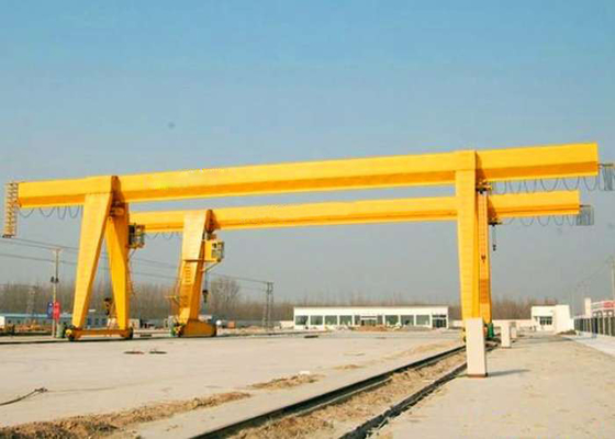 7M-40M Span Truss Beam Single Girder Gantry Crane 10 Ton For Cement Plant