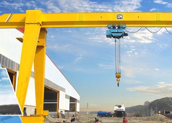 Ports Single Girder Gantry Crane 220V/380V/400V/415V/440V 3 Phase AC