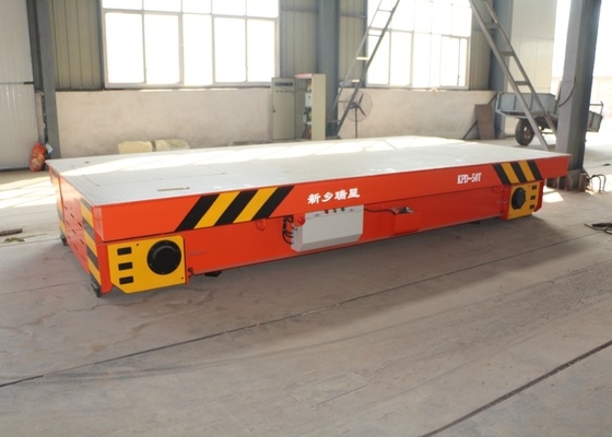 4 Wheel KPX 10T To 300T Battery Powered Transfer Cart On Rails