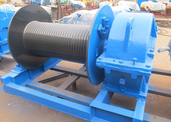 5KN To 100KN Heavy Duty Electric Rope Winch Construction Mine Marine Drum Winch