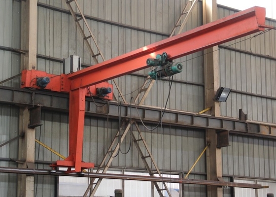 BXB Workstation Slewing Arm Wall Traveling Jib Crane With Outreach