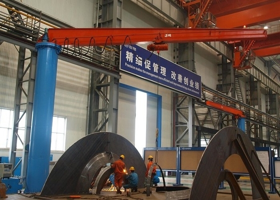 ISO CE A3 0.5 Ton 20 Ton Jib Crane For Short Distance Or Serried Places