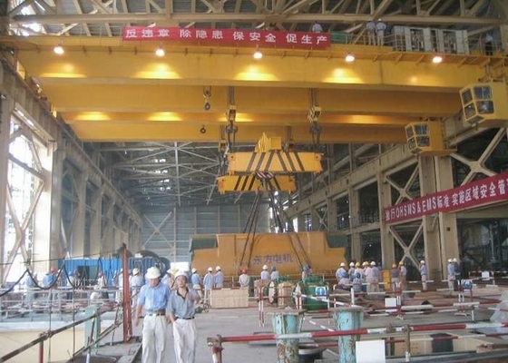 12 Months Above Ground Double Girder Overhead Crane 3t Rated Loading Capacity