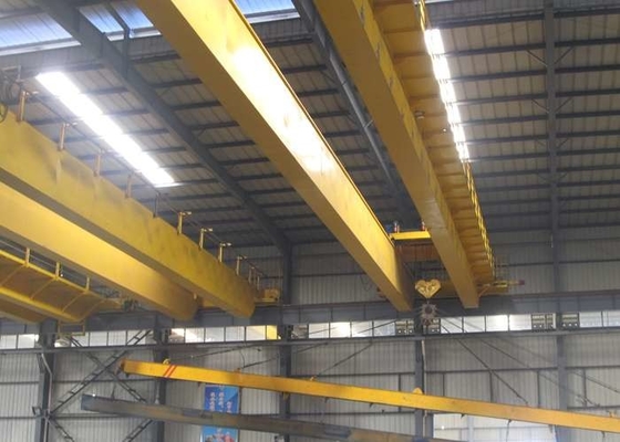 32ton Double Speed Overhead Hoist Trolley Crane For Lifting Coil