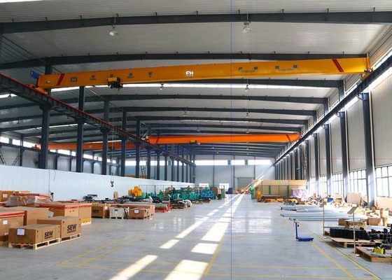 1T-20T Single Girder Overhead Travelling Crane SANTO Overhead Electric Hoist Crane