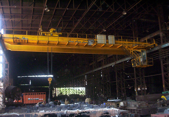 Heavy Duty QD 5-50/10T Double Girder Overhead Crane ODM Rail Mounted Gantry Crane
