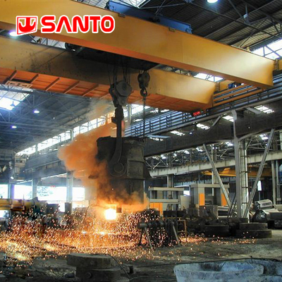 16/3.2T To 75/20T A6 A7 A8 Industrial Overhead Crane For Steel Making