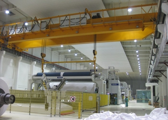Heavy Duty QD 5-50/10T Double Girder Overhead Crane ODM Rail Mounted Gantry Crane