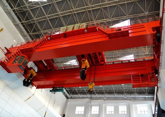 Heavy Duty QD 5-50/10T Double Girder Overhead Crane ODM Rail Mounted Gantry Crane