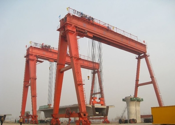 220V 480V 20 Ton Double Girder Gantry Crane A3 A8 Heavy Duty Overhead Crane