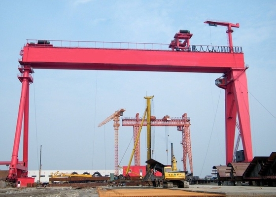 Heavy Duty Double Girder Gantry Crane 5 Ton To 50 Ton Easy Operated For Warehouse