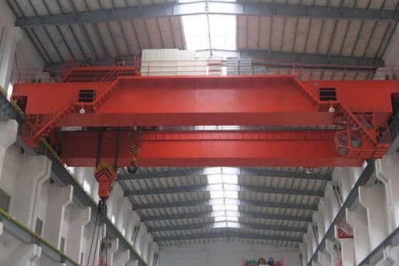 Q235B Q345C 32Ton Bridge Crane Workshop Double Girder Overhead Traveling Crane
