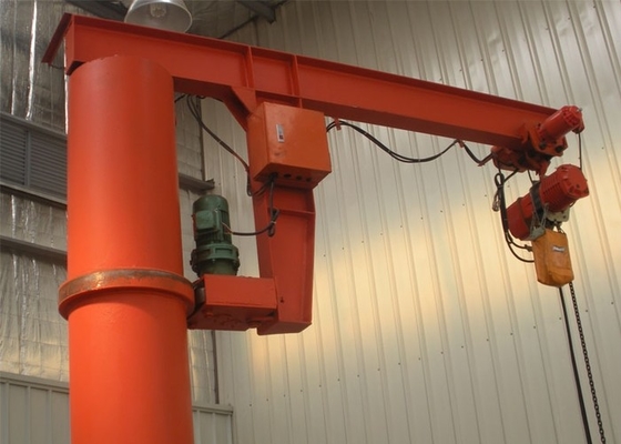 Rotating Swing Arm Jib Crane Hoisting Equipment Column Fixed Pillar Jib Crane