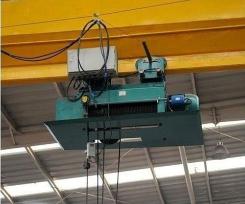 6-20m Lift Height Foundry Single Girder Overhead Crane With Heat Resistance Shield
