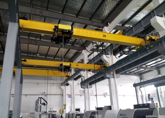16ton European Model Workstation Bridge Crane For New Workshop Using