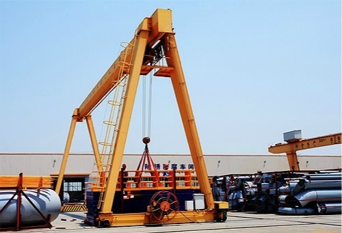 Wind Resistant 3T-32T Electric Hoist Gantry Crane For Construction