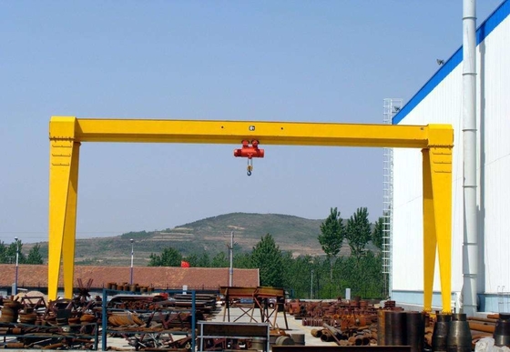 Wind Resistant 3T-32T Electric Hoist Gantry Crane For Construction