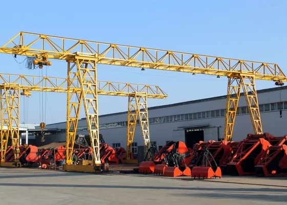 5T 10T 20T A Frame Single Beam Gantry Crane Goods Yard Marble Granite Stone Crane