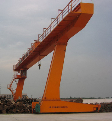 Outside L Type Single Girder Gantry Crane A3 Cargo Yards Port Gantry Crane