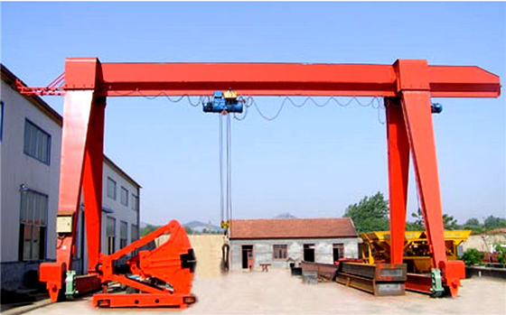 380V 60HZ Rail Mounted Mobile Gantry Crane 15 Ton 20 Ton 25 Ton Overhead Crane