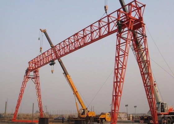 5T 10T 20T A Frame Single Beam Gantry Crane Goods Yard Marble Granite Stone Crane