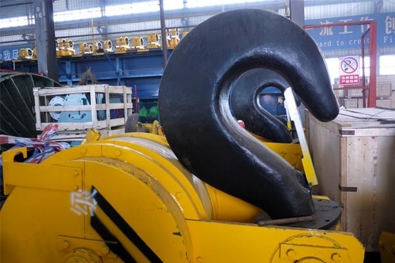 European Type Overhead Gantry Hoist Forged Block Double Crane Hook C Shaped