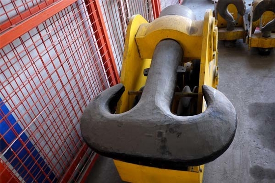 European Type Overhead Gantry Hoist Forged Block Double Crane Hook C Shaped