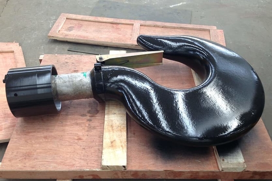 ISO FEM DIN Crane Spare Parts Hook Block Assembly With Pulley Sheaves