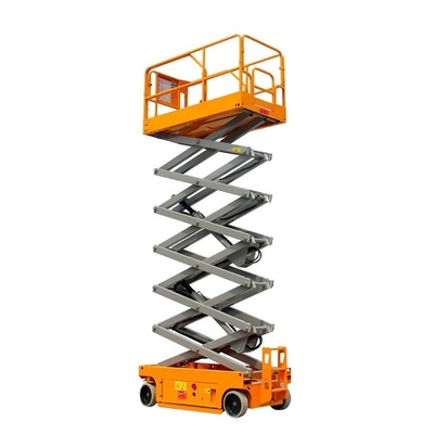 6m 10m 12m 272kg Hydraulic Lifting Platform Electric Automotive Scissor Lift Platform