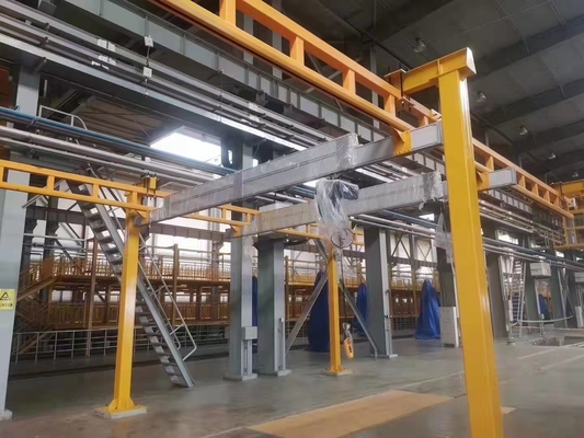 Manual Low Deadweight Floor Supported KBK Crane 500kg 1000kg Free Standing Crane