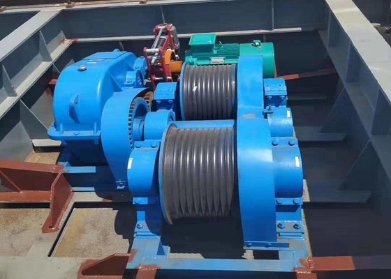 Customized JK JM 1T-10T Electric Hand Winch Convenient Move