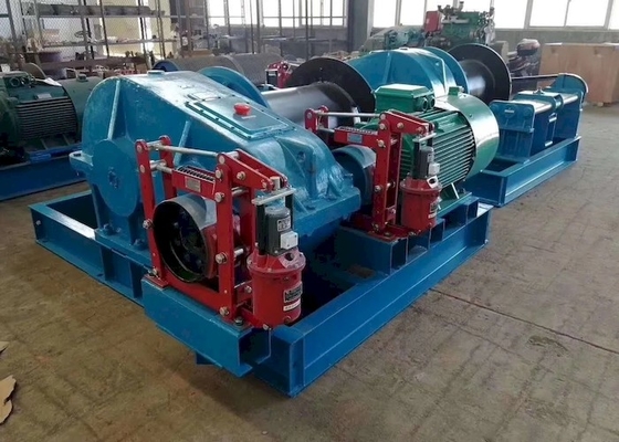 JMM JKL 60 Ton High Speed Electric Marine Winch In Construction