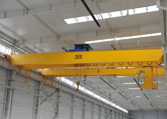 Low Noise Lightweight European Overhead Crane 7.5m-31.5m Span Bridge And Trolley Crane